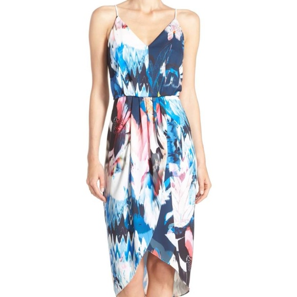 faux wrap dress nordstrom